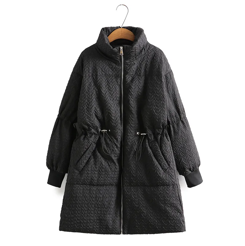 Mid-Length Winter Coat | Oversized Warmth - Image 3