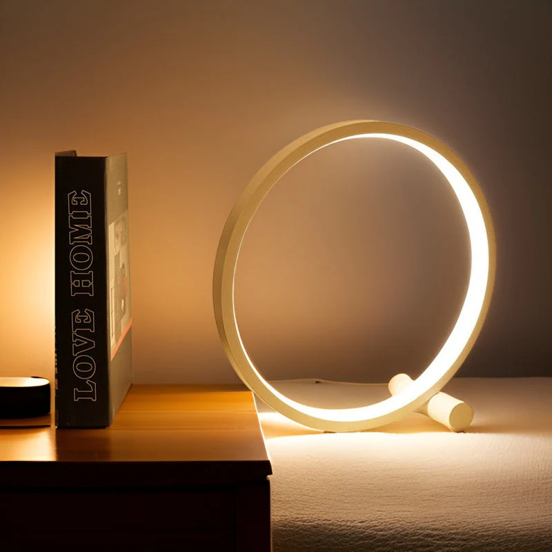 Minimalist Dimmable Table Lamp - EclipseAura Lamp - Image 5