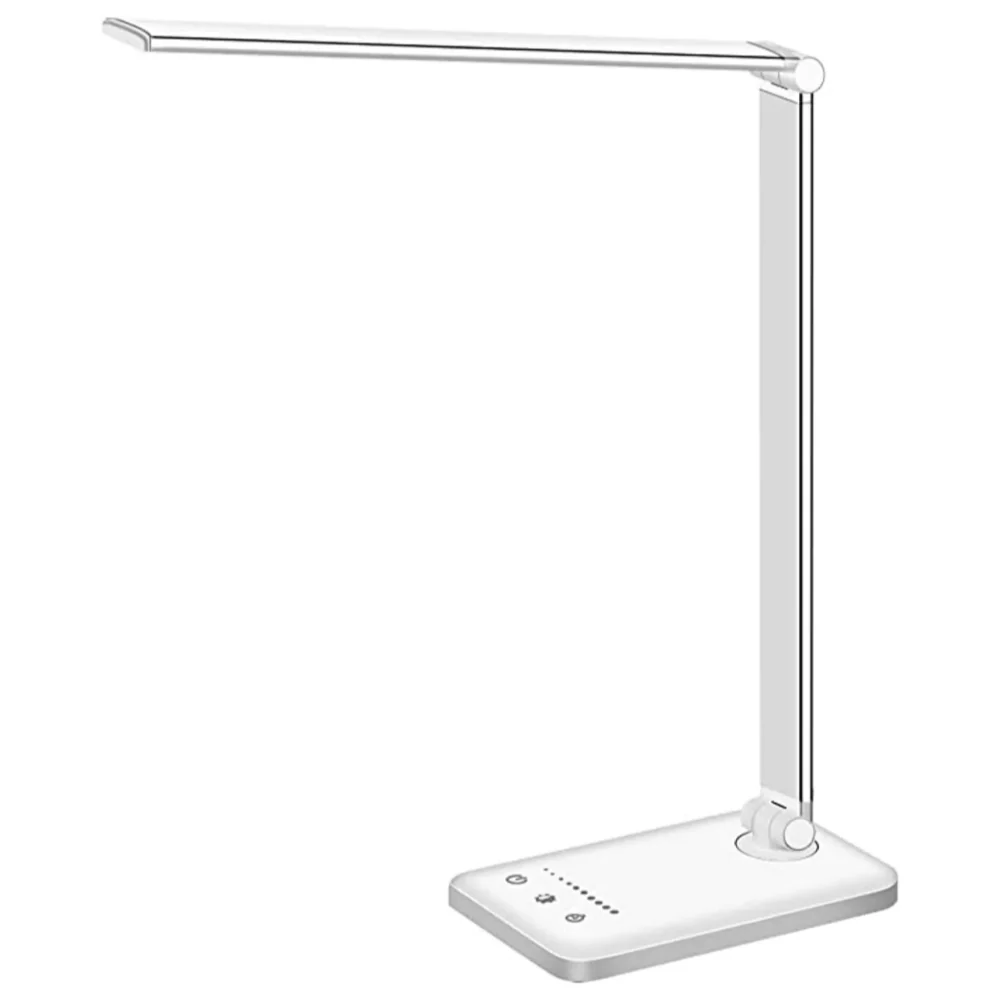 Modern Adjustable LED Desk Lamp with USB Charging Port - BrightEase - Image 5