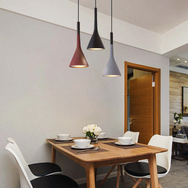 Modern Triangular Pendant Light - Trionda - Image 9