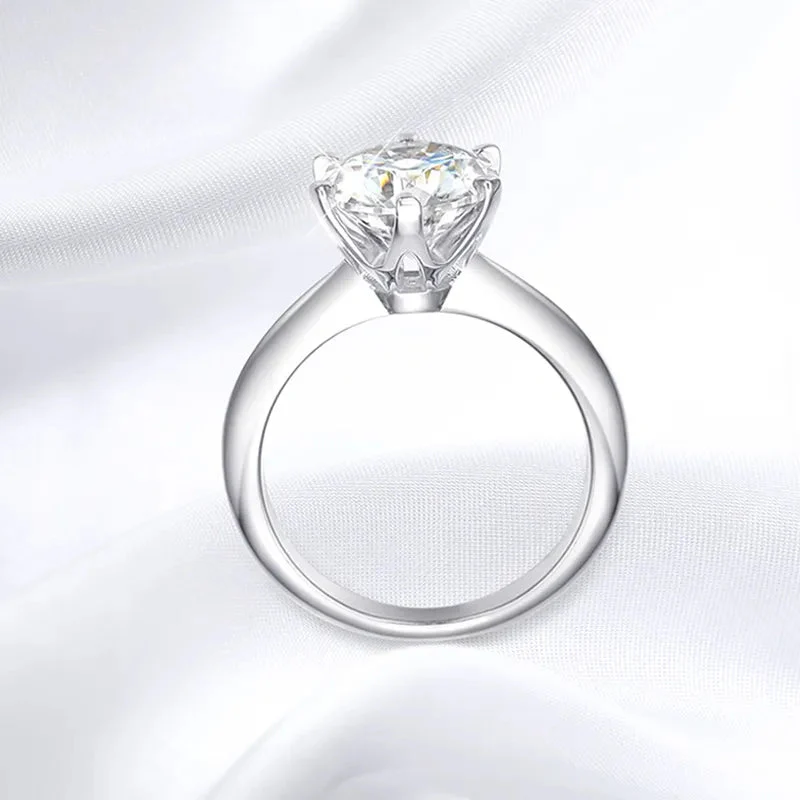 Moissanite Ring | Brilliant Cut | Vow Jewellery - Image 5