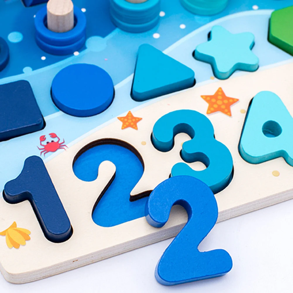 Montessori Toddler Activity Board - Wooden PlaySafari - Image 11