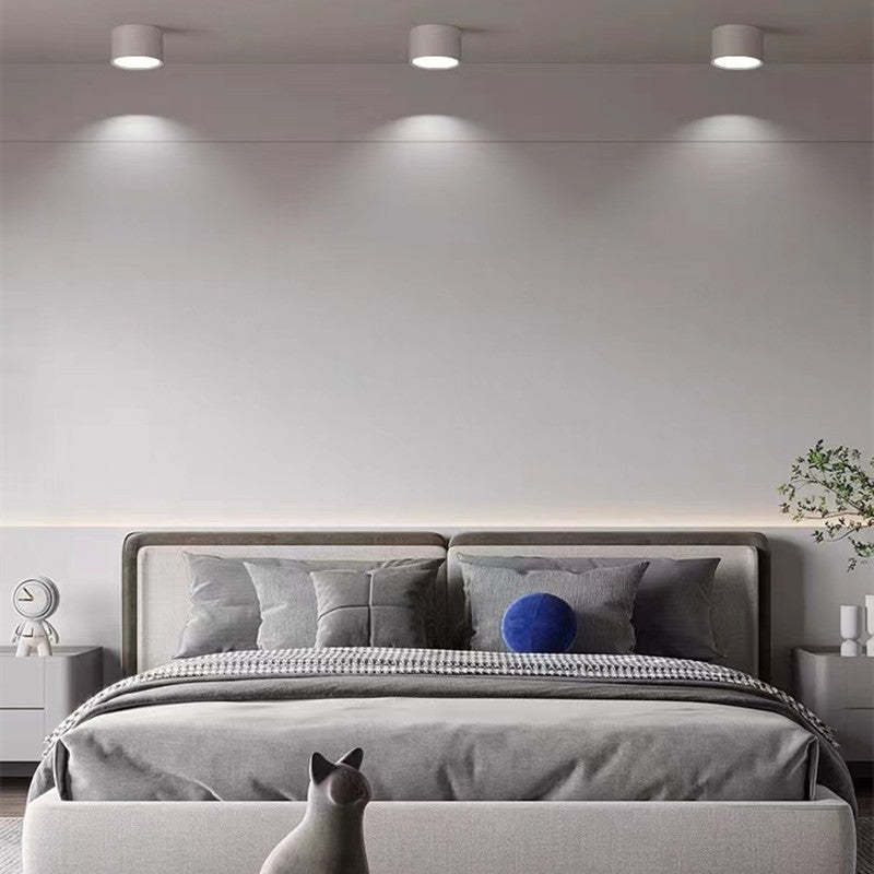 Morandi Style Modern LED Ceiling Lamp - LumiModo - Image 5