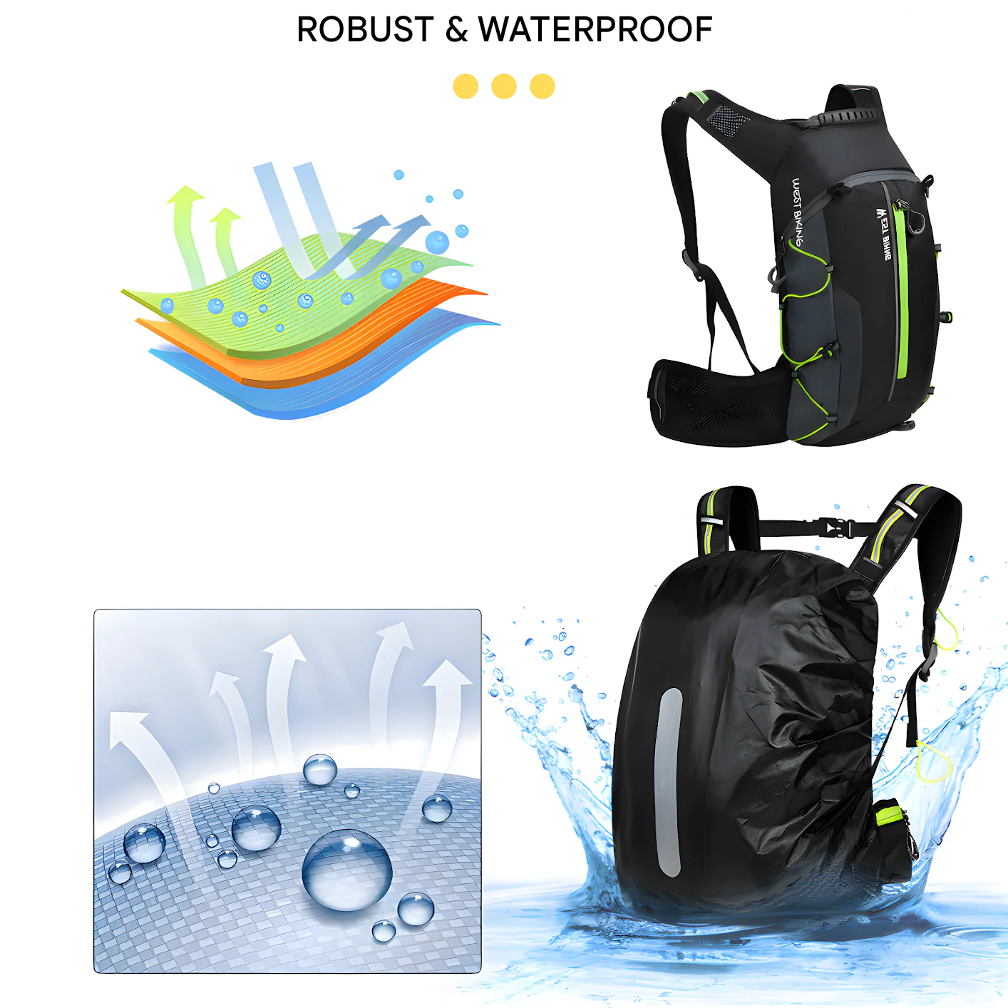 Multifunctional Drinking Backpack - HydroRide - Image 10