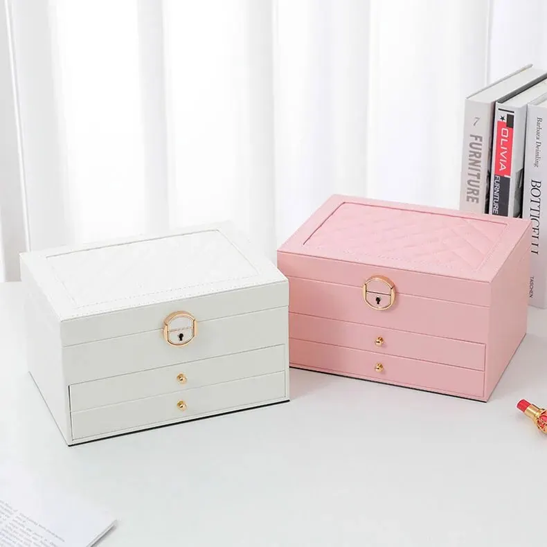 Multilayer Leather Jewellery Box | Organised and Stylish Storage - Image 18