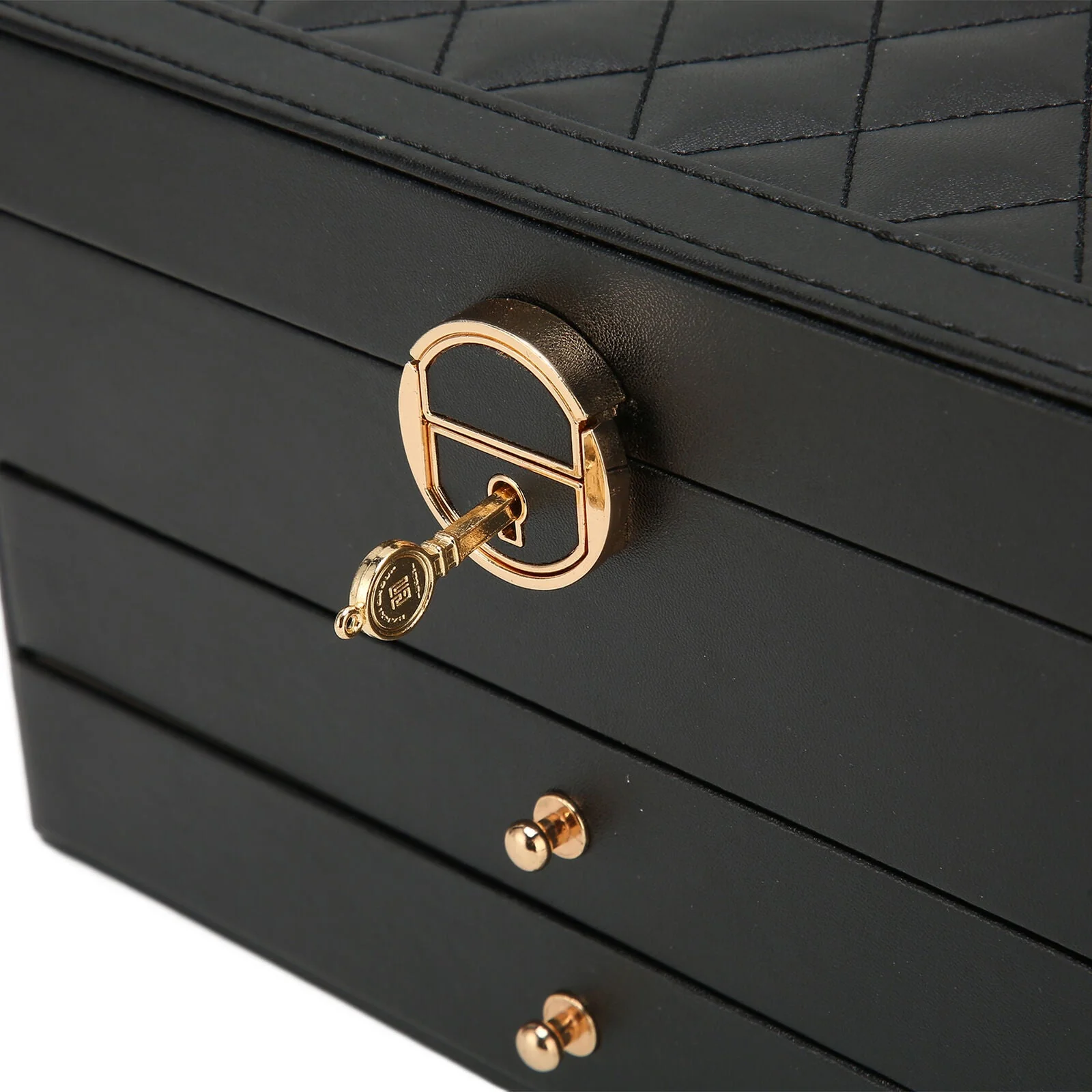 Multilayer Leather Jewellery Box | Organised and Stylish Storage - Image 6