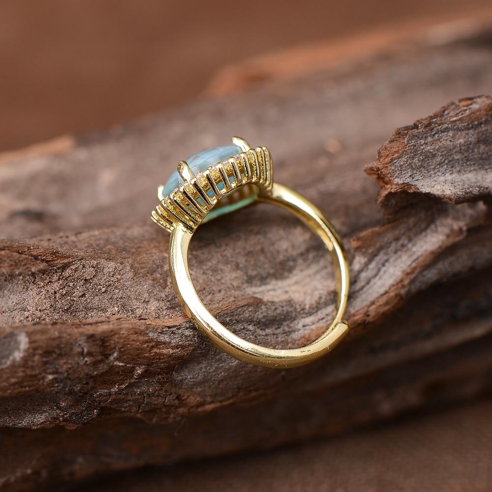 Mystical Glow Cocktail Ring – Elowen - Image 4
