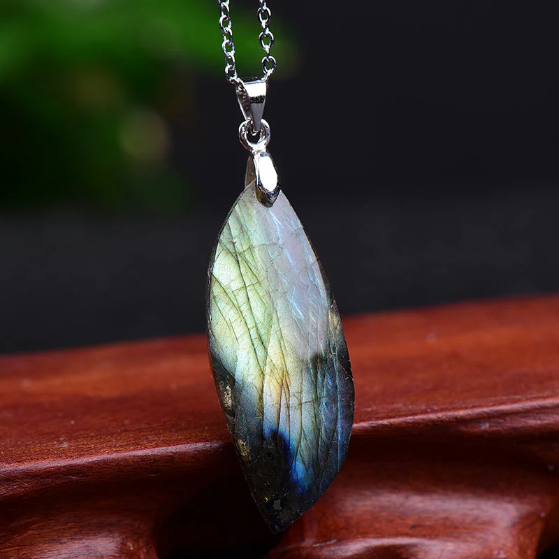Natural Energy Stone Pendant Necklace - Image 2
