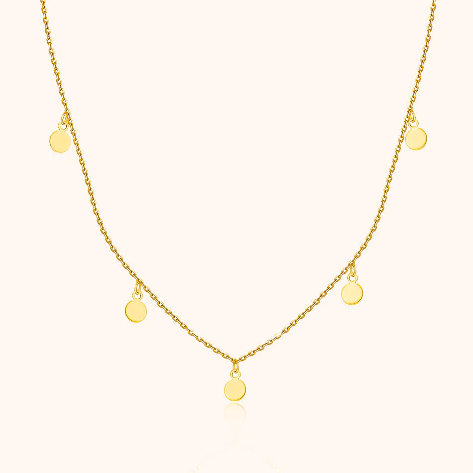 Necklace Small Circles - Aylin - Image 2