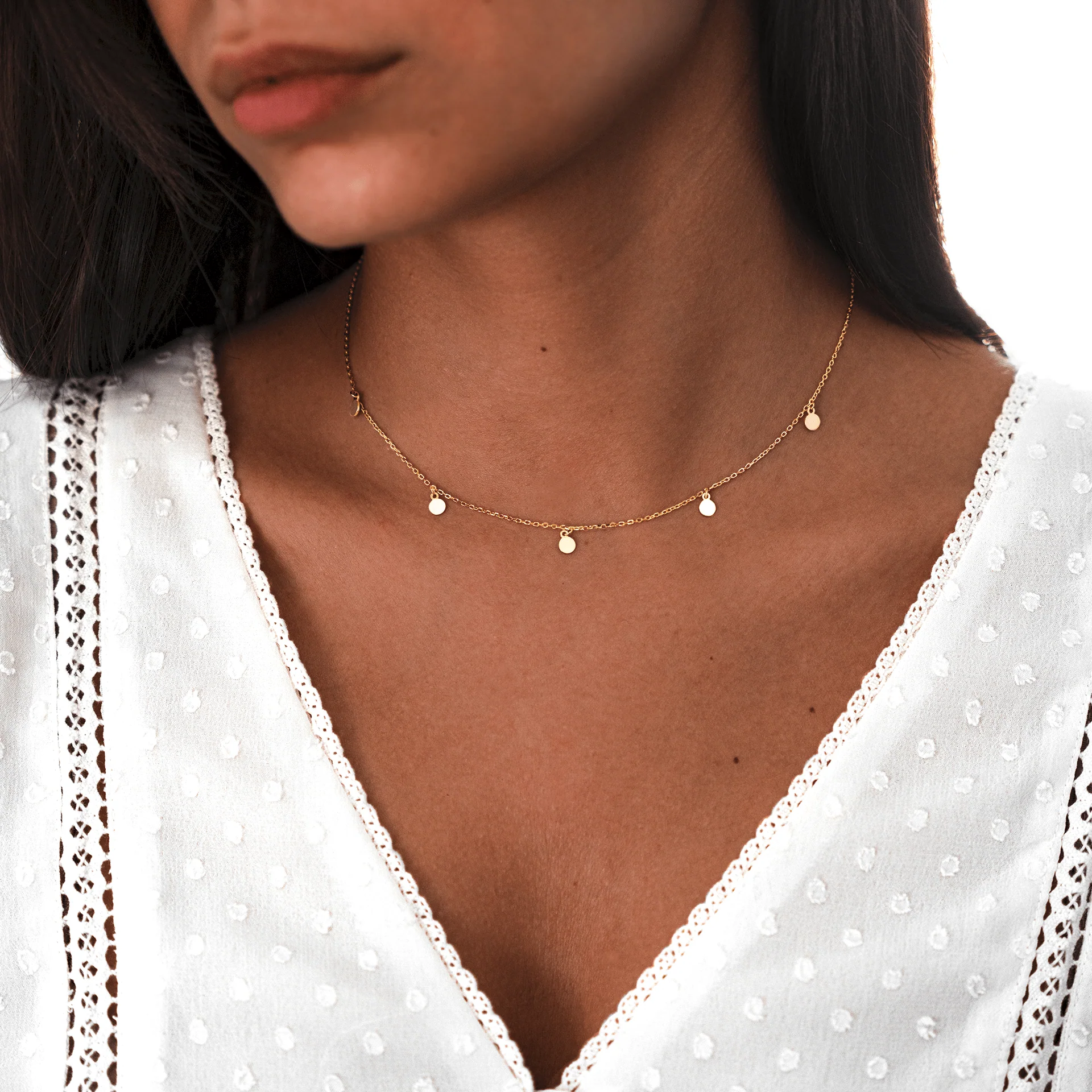 Necklace Small Circles - Aylin - Image 5