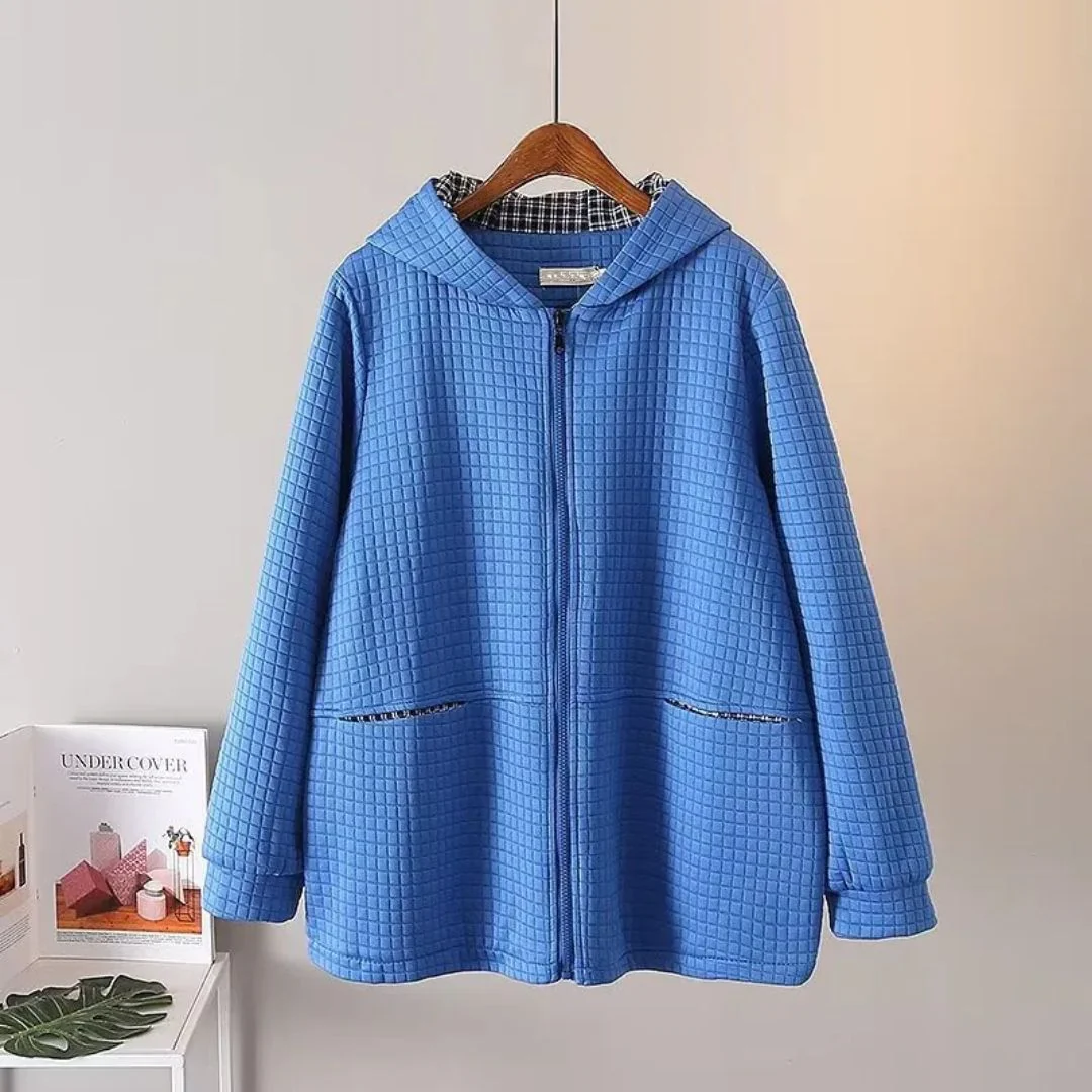 Oversized Cotton Hoodie Jacket | Casual and Comfortable