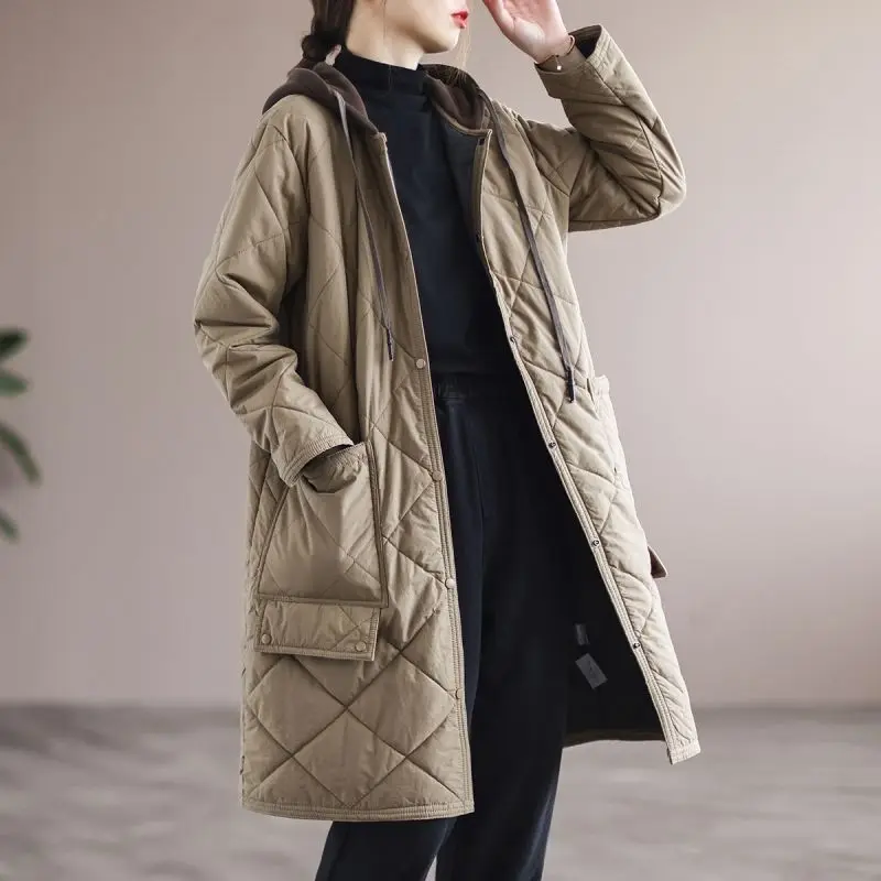 Oversized Hooded Mid-Length Coat | Stylish & Comfortable - Image 10