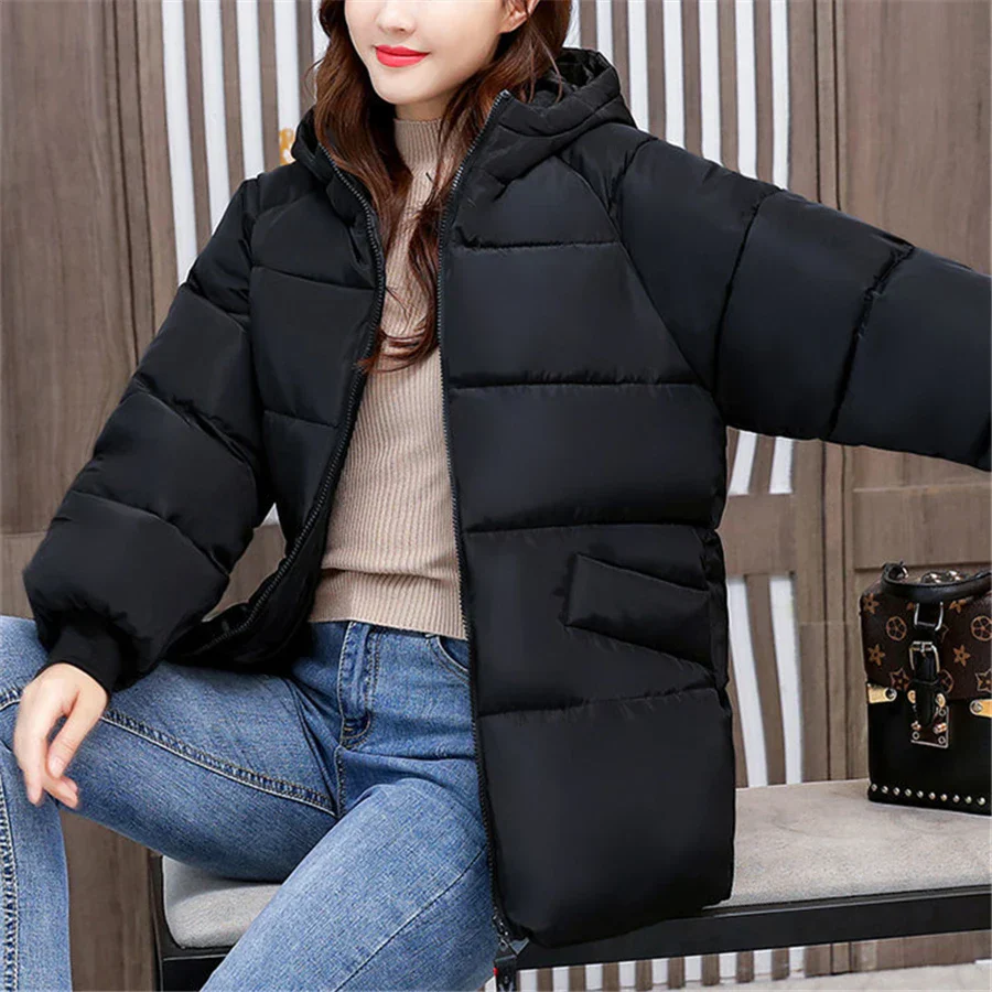 Oversized Padded Cotton Parka With Hood | Comfortable & Stylish - Image 13