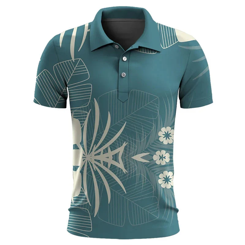 Oversized Tropical Paradise Polo - Image 5