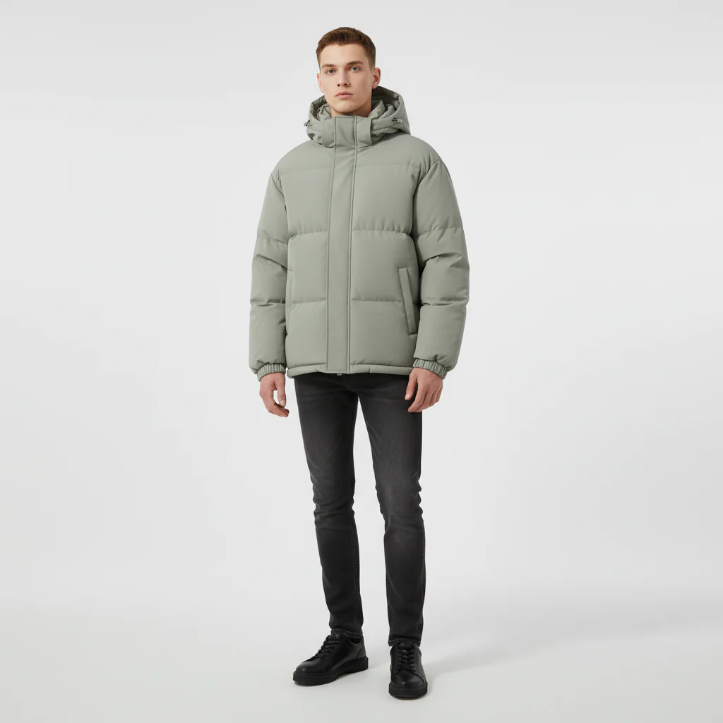 Padded men's jacket - Bernd - Image 5