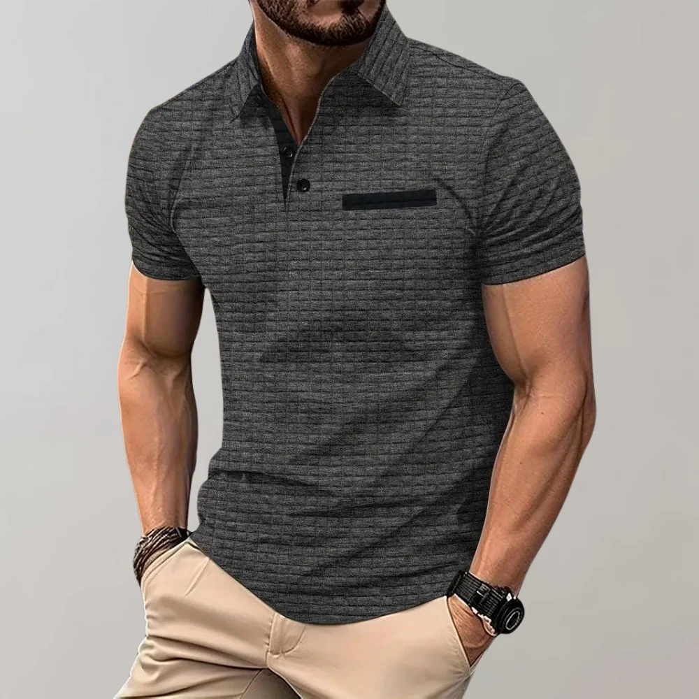 Paolo - Trendy Polo Shirt for Men - Image 2