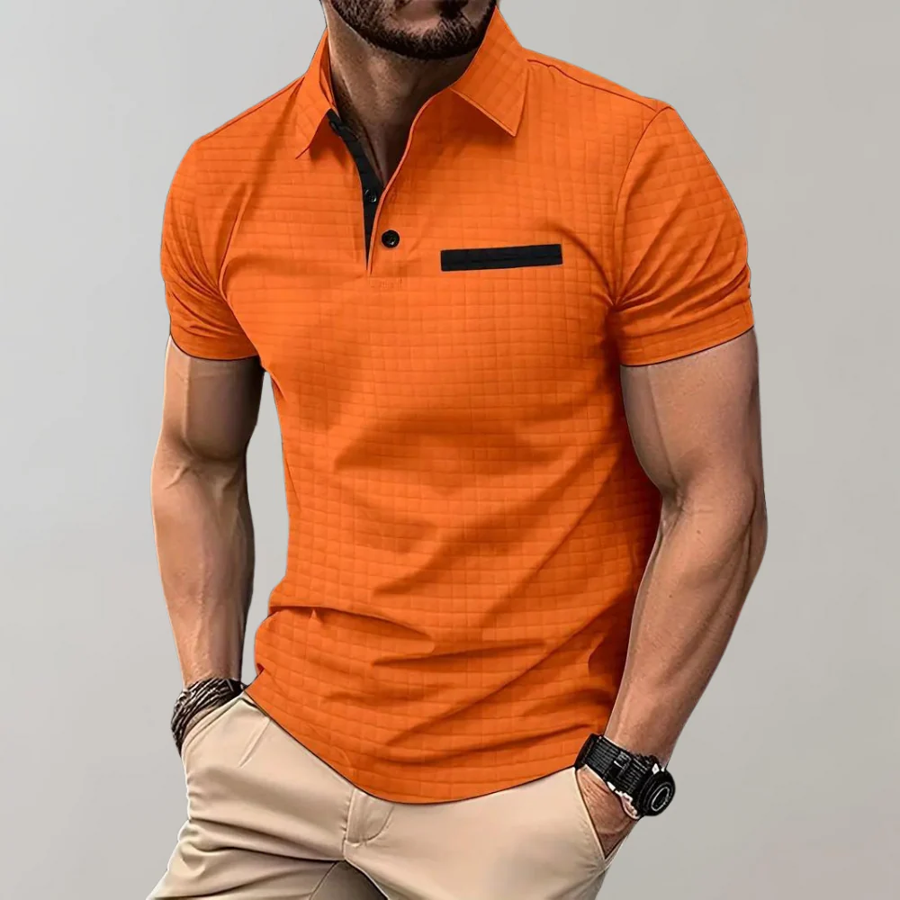 Paolo - Trendy Polo Shirt for Men - Image 3