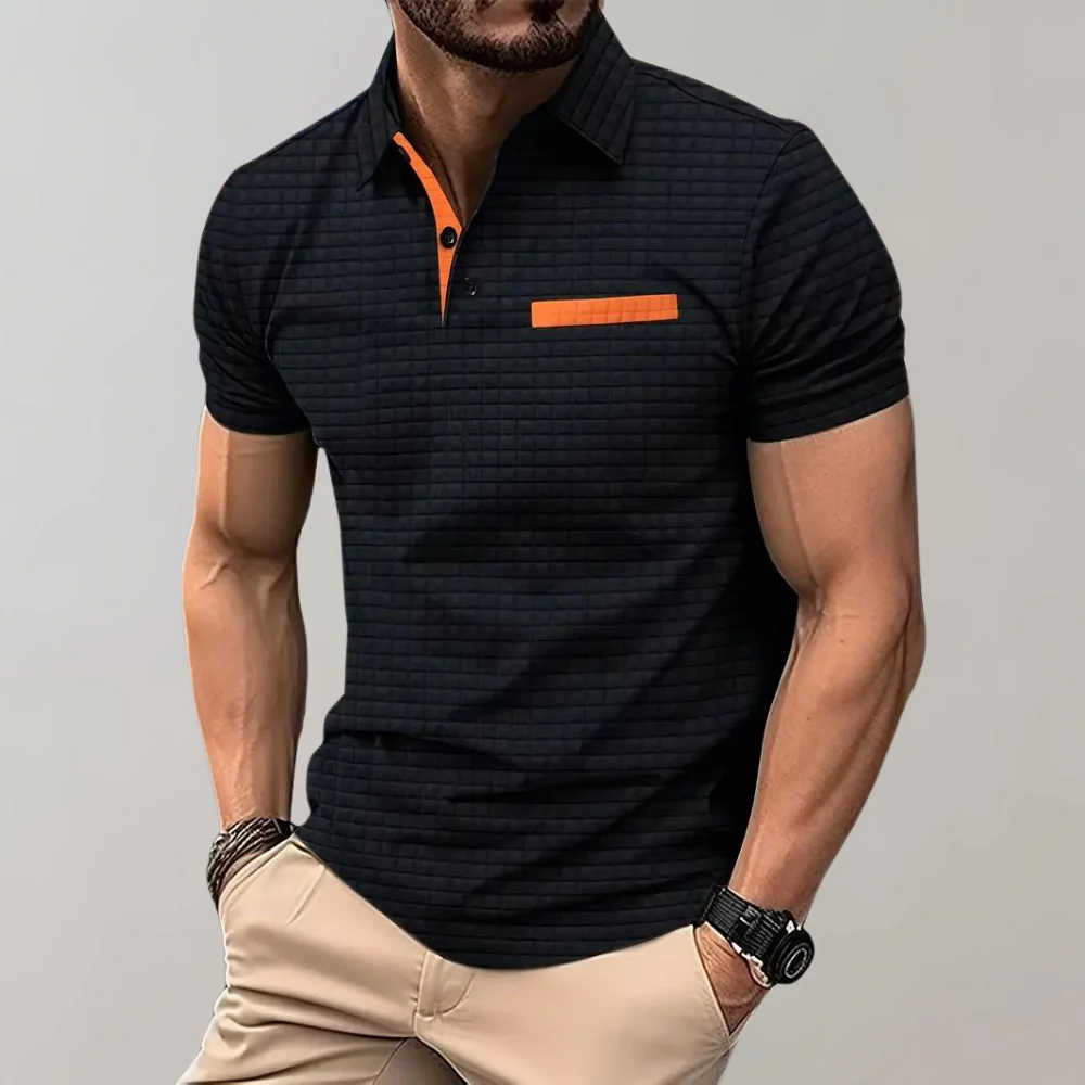 Paolo - Trendy Polo Shirt for Men - Image 4