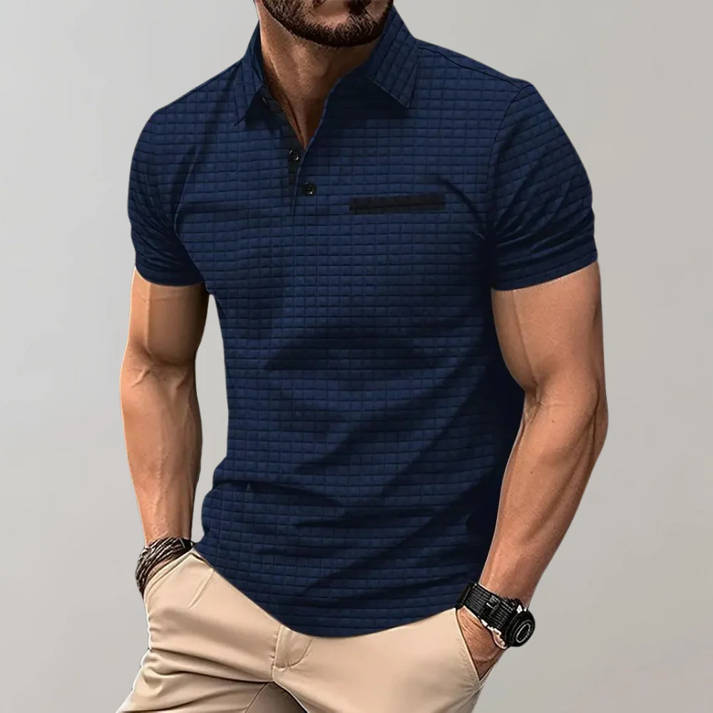 Paolo - Trendy Polo Shirt for Men - Image 5