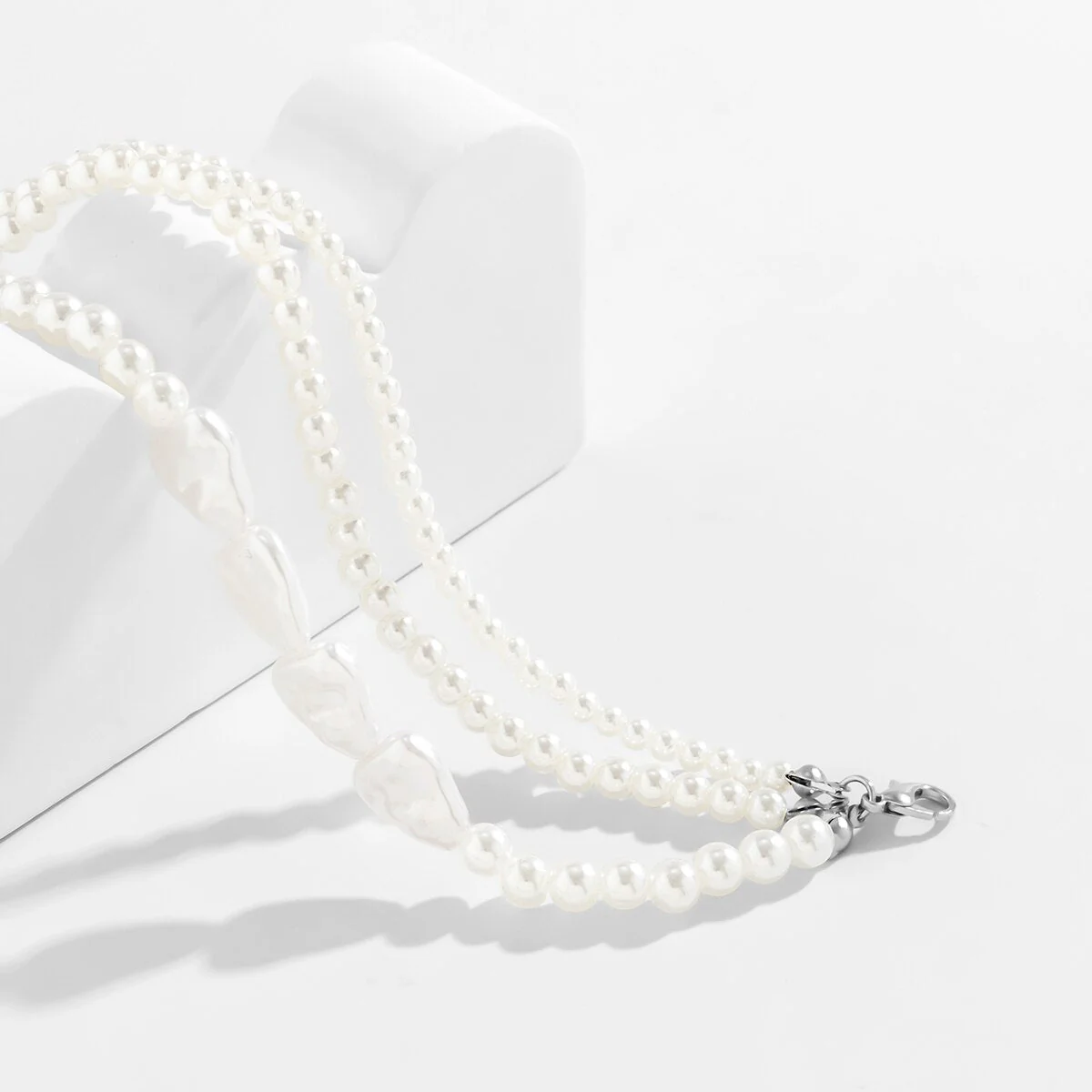 Pearl Elegance Layered Bracelet - Image 5