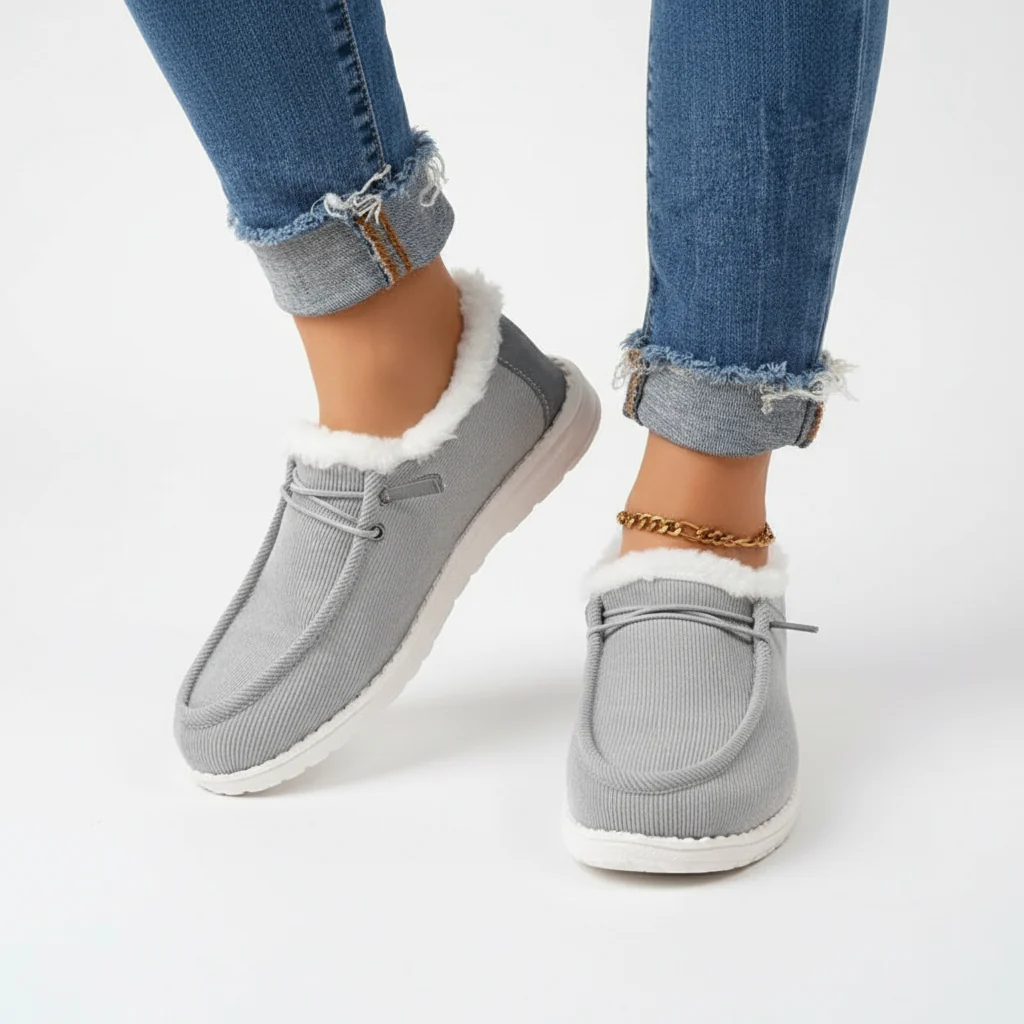 Plush-lined winter shoes - Elvira - Image 7