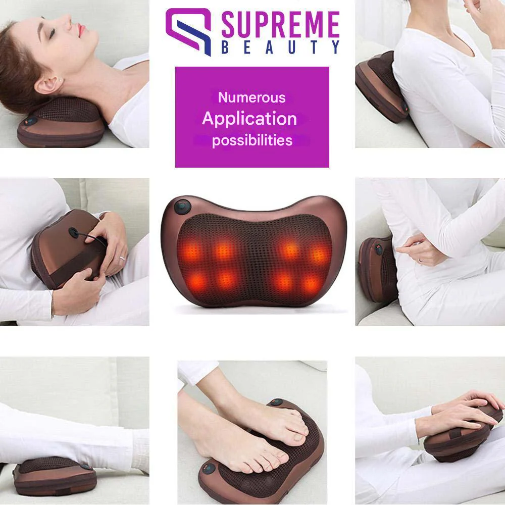 Portable Massage Cushion with Deep Shiatsu Massage – ThermoRelax Pro - Image 3