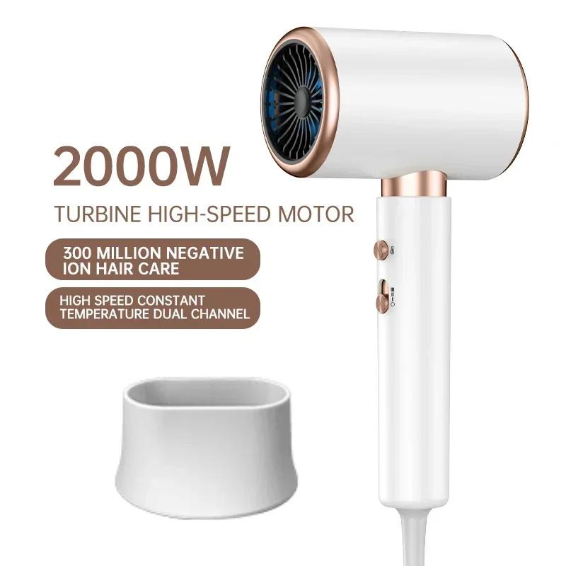 PROFESSIONAL HAIRDRYER 2400W WITH COLD AND HOT AIR - NEGATIVE IONS - POWERFUL HAIR DRYER FOR SALON RESULTS - Image 43