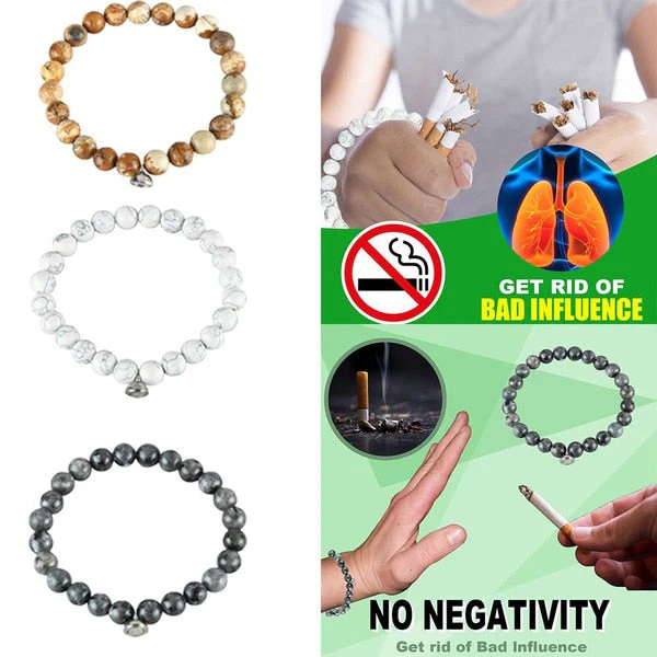 Quit Smoking Bracelet | Natural Gemstones | Health Benefits - Image 3