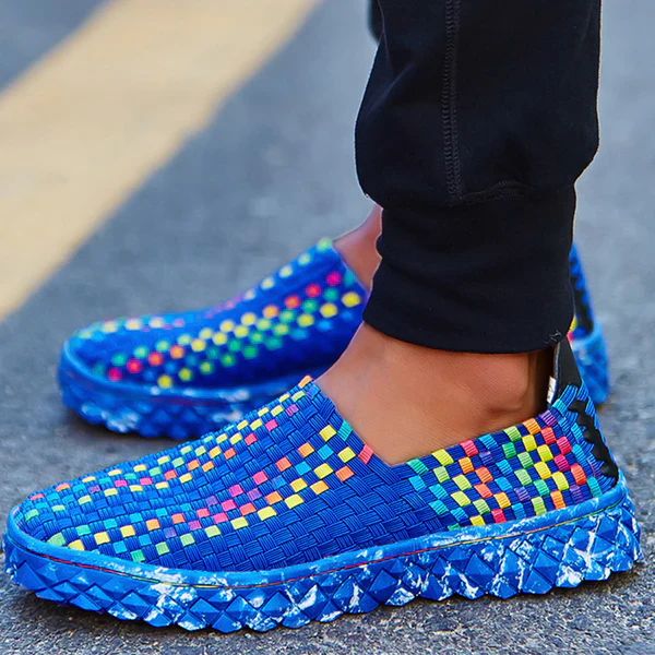 Recycled women's comfort sneakers with memory foam - Eliana - Image 5