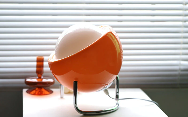 RETRO GLASS TABLE LAMP - ATMOSPHERIC NORDIC NIGHT LIGHTING - Image 7