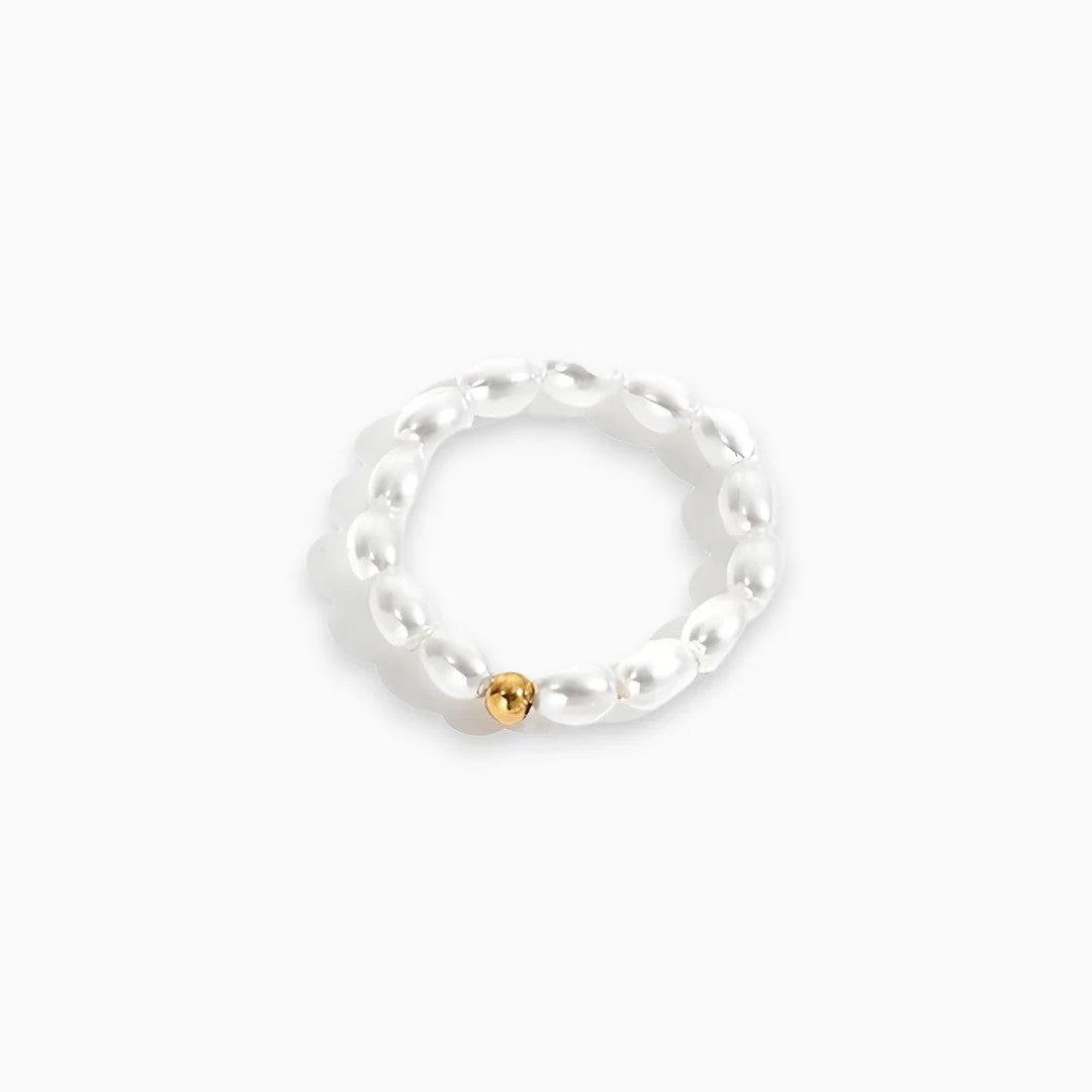 Ring with Mother of Pearl - Celeste