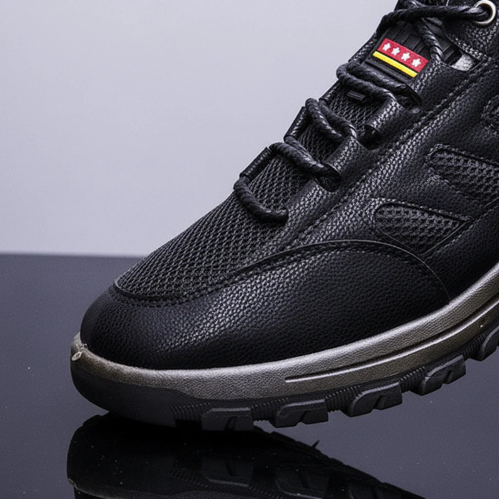 Robust outdoor shoes made of leather - Dominic - Image 3