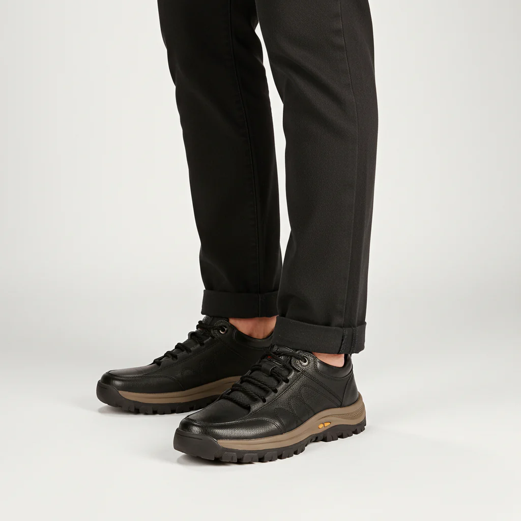 Robust outdoor shoes made of leather - Dominic - Image 5