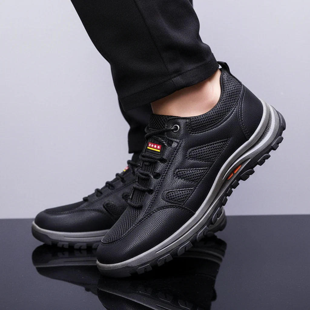 Robust outdoor shoes made of leather - Dominic - Image 7