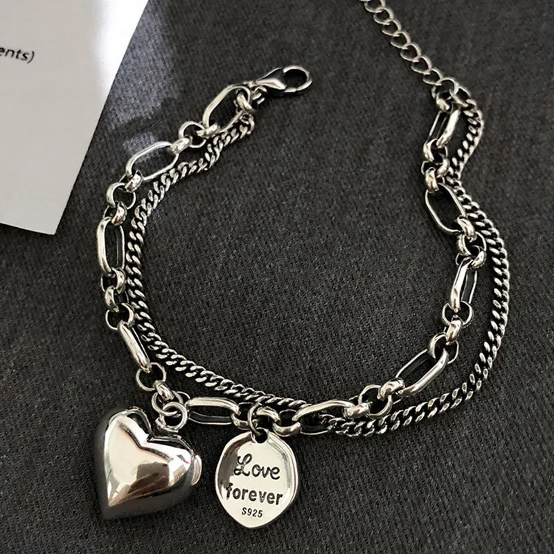 Romantic Duo Love Bracelet Set | Adjustable Matching Jewellery - Image 3