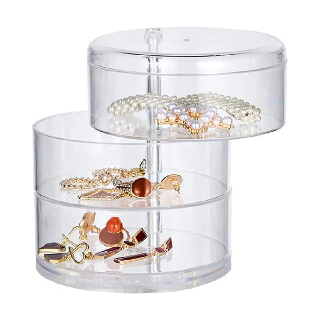 Rotating Round Jewellery Organizer
