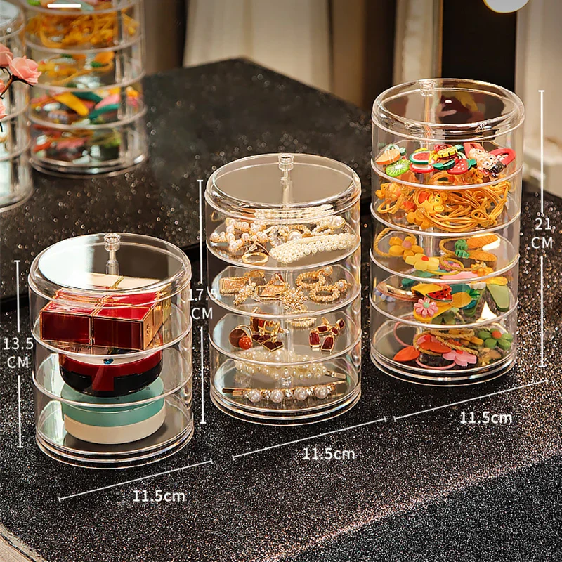 Rotating Round Jewellery Organizer - Image 10