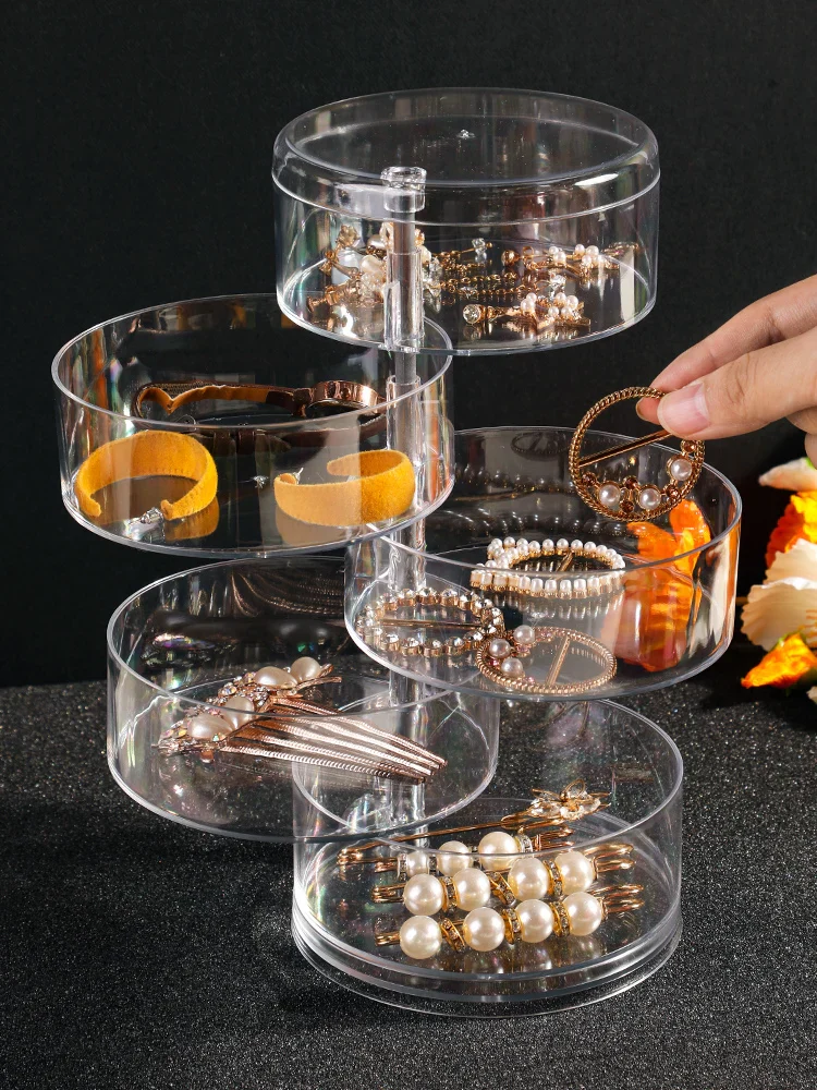 Rotating Round Jewellery Organizer - Image 11
