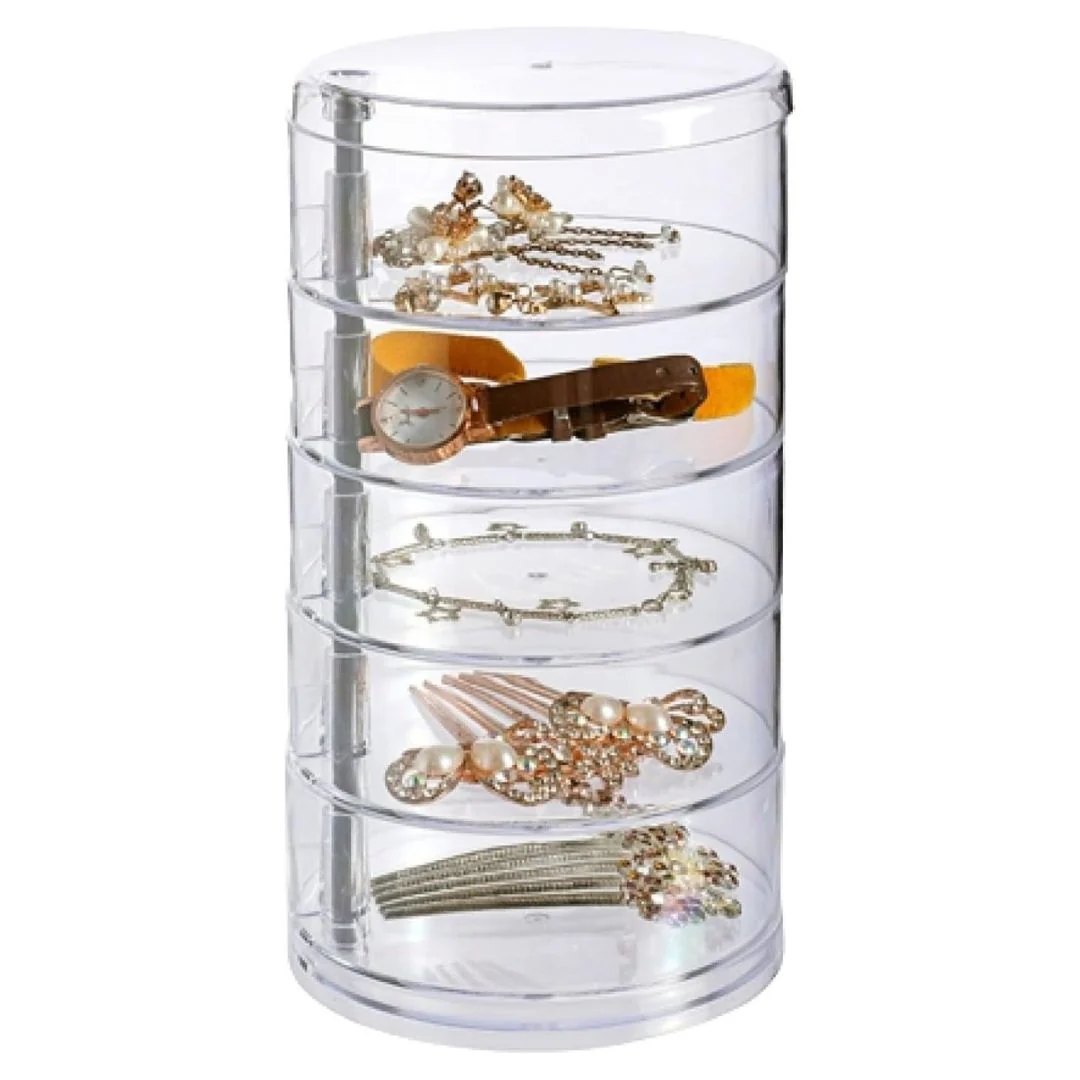 Rotating Round Jewellery Organizer - Image 3