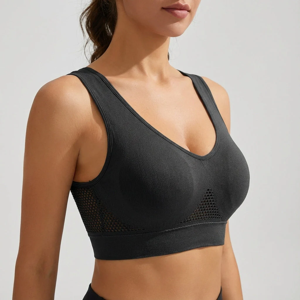 Seamless Correction Sports Bra - Bianca - Image 4