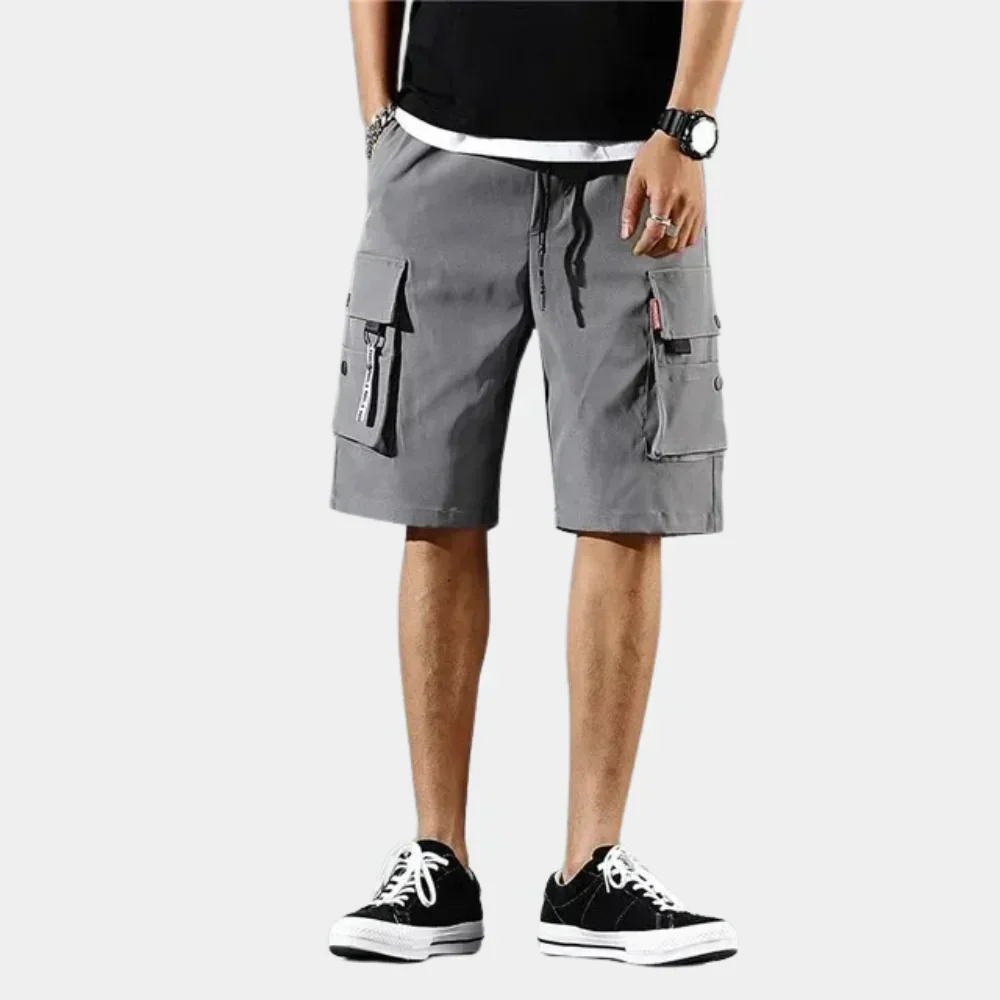 Short cotton cargo shorts – Finn - Image 5