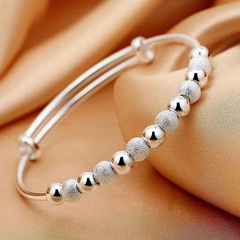 Silver Party Bracelet with Luxurious Charm | Elegant Jewelry Piece - Image 2