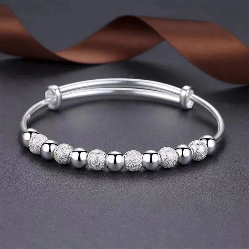 Silver Party Bracelet with Luxurious Charm | Elegant Jewelry Piece - Image 4