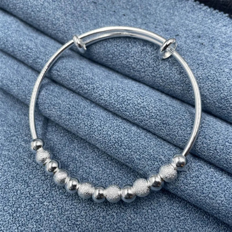 Silver Party Bracelet with Luxurious Charm | Elegant Jewelry Piece - Image 5