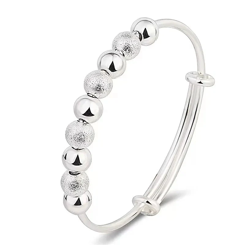 Silver Party Bracelet with Luxurious Charm | Elegant Jewelry Piece - Image 6