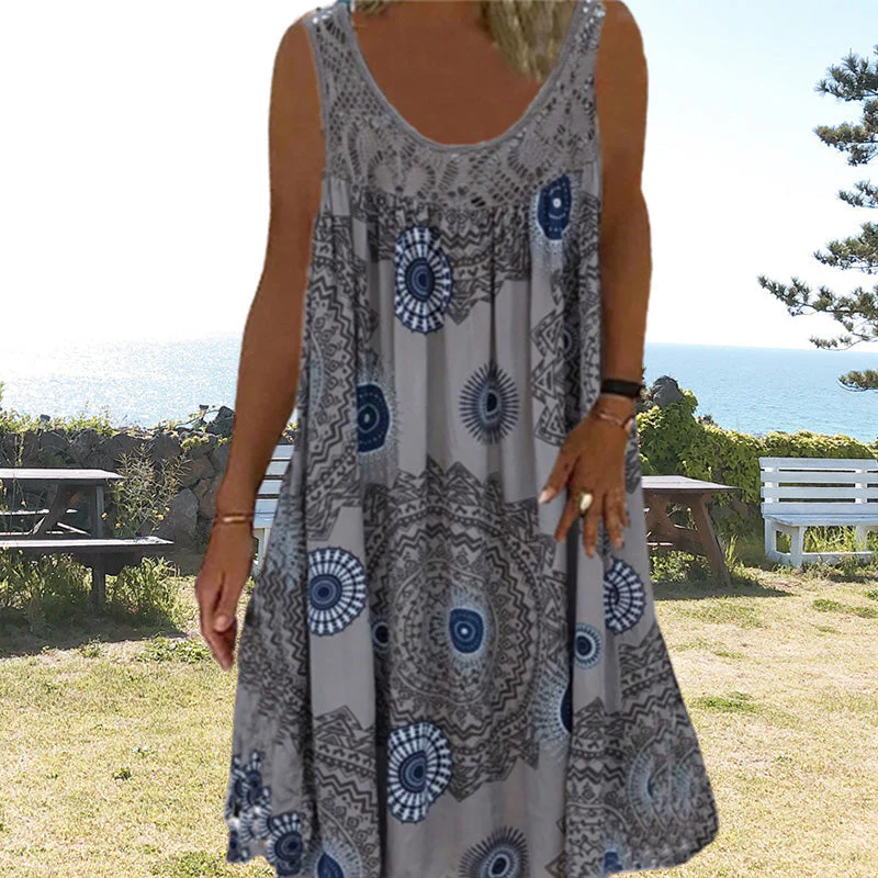 Sleeveless Summer Dress – Miranda | Airy & Comfortable - Image 3