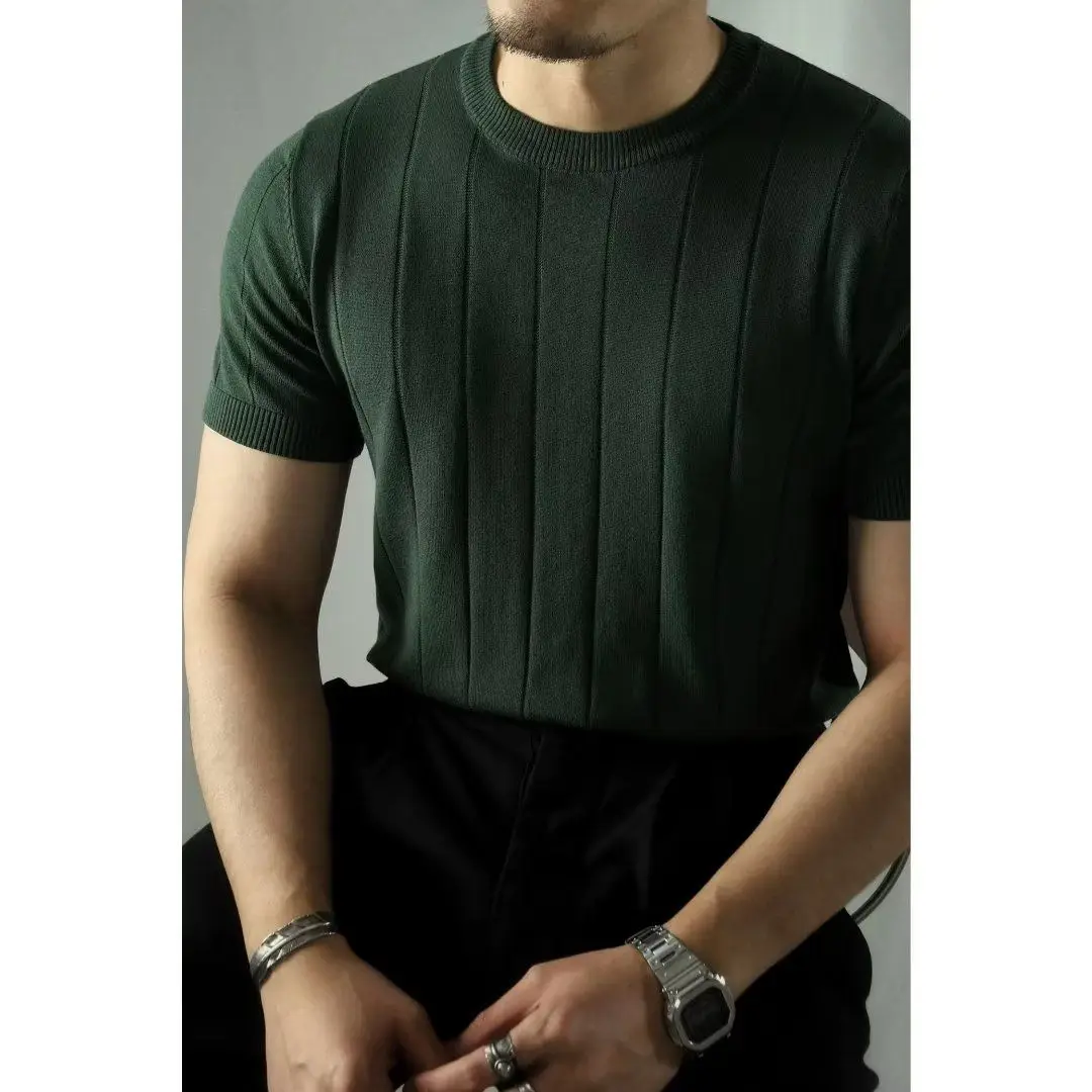 Slim Fit Men's Polo Shirt with Zip – Fabrizio - Image 7