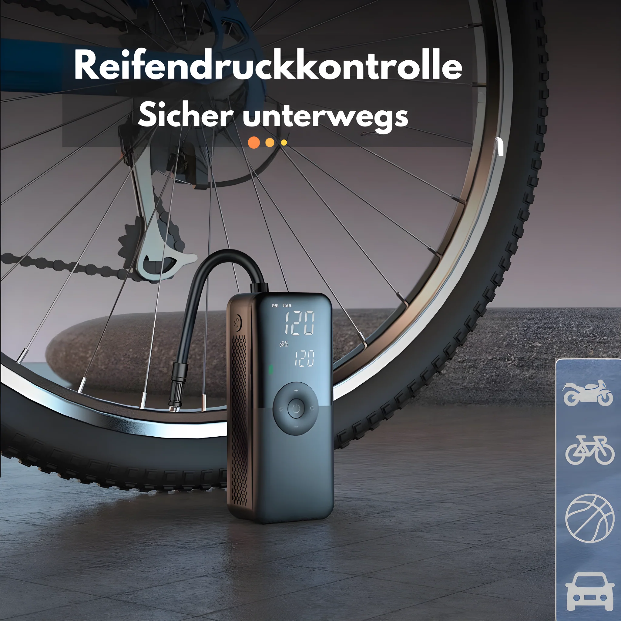 Smart Portable Air Pump - AirMaster Pro