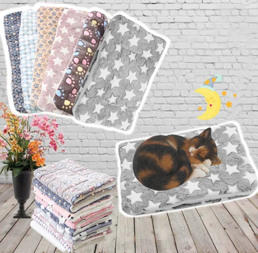 SnuggleSoft Warm Cat Blanket