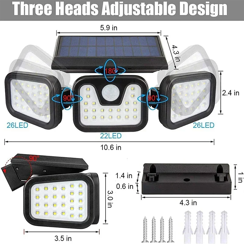 Solar-Powered Wall Light - EcoBright - Image 2